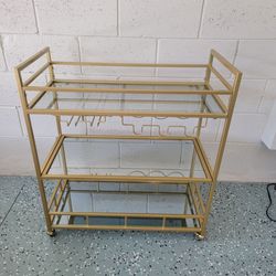 Bar Cart with wheels