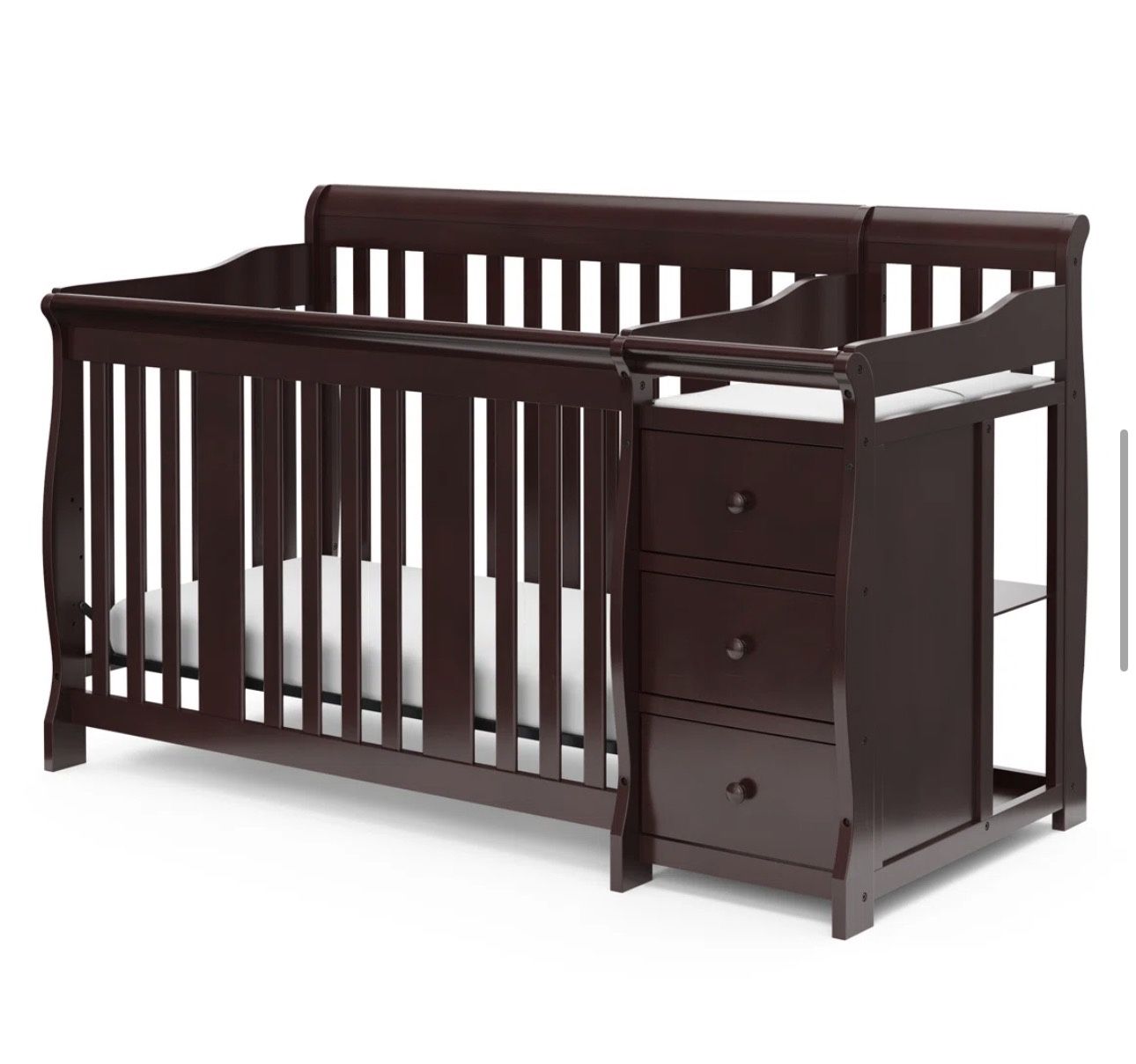 Baby Crib With Drawers