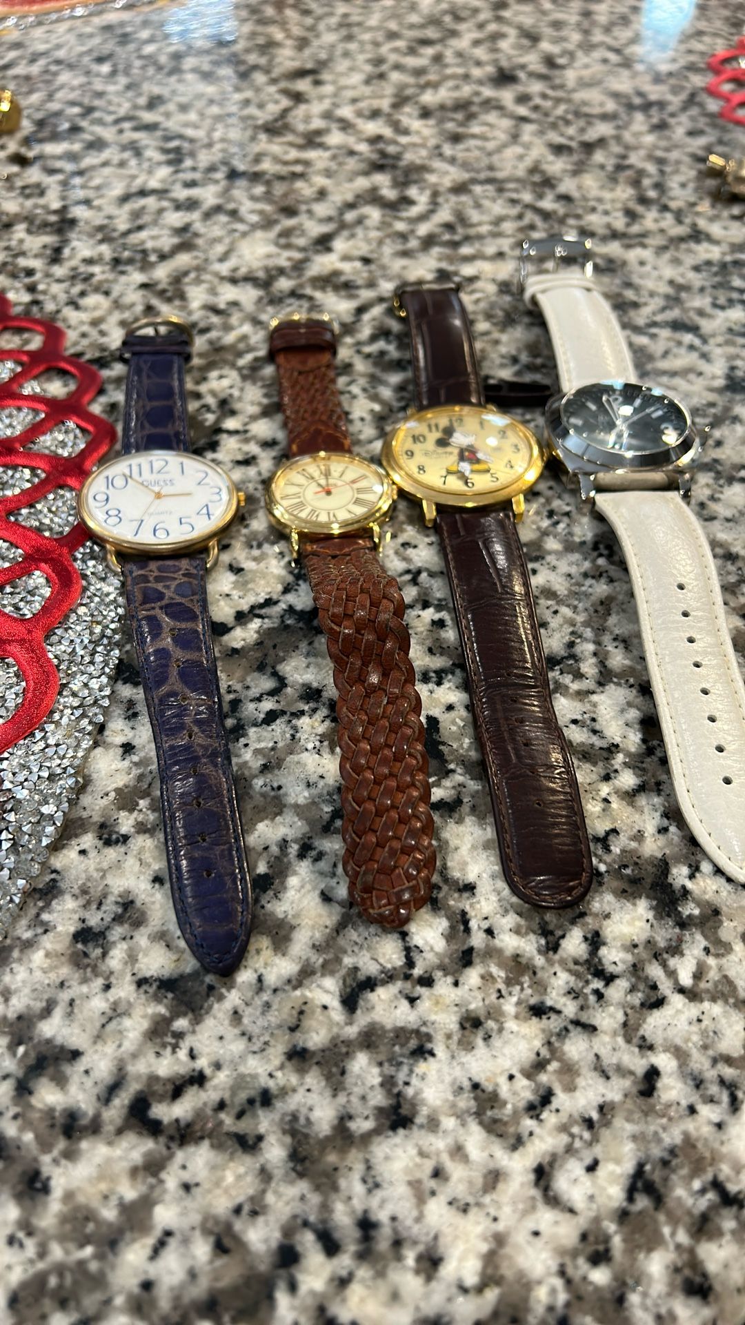 4 Vintage Watches.