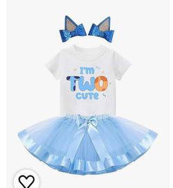 Bluey birthday outfit