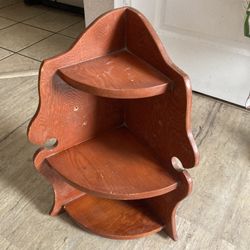Vintage Corner Shelf 