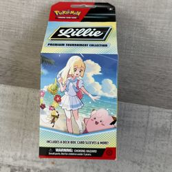 Pokemon TCG Lillie Premium Tournament Collection Box Sealed New