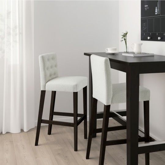 IKEA Hansolle Chairs/Bar Stool, 26"