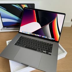 16” MacBook Pro w/Touch Bar 512GB SSD 2.6GHz 6-Core i7 16GB RAM w/Touch ID Retina Display 