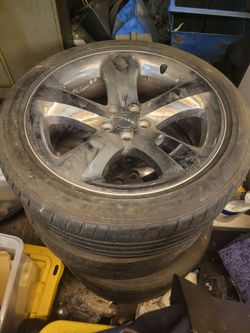 4 Rims 18in Dodge Charger challenger model
