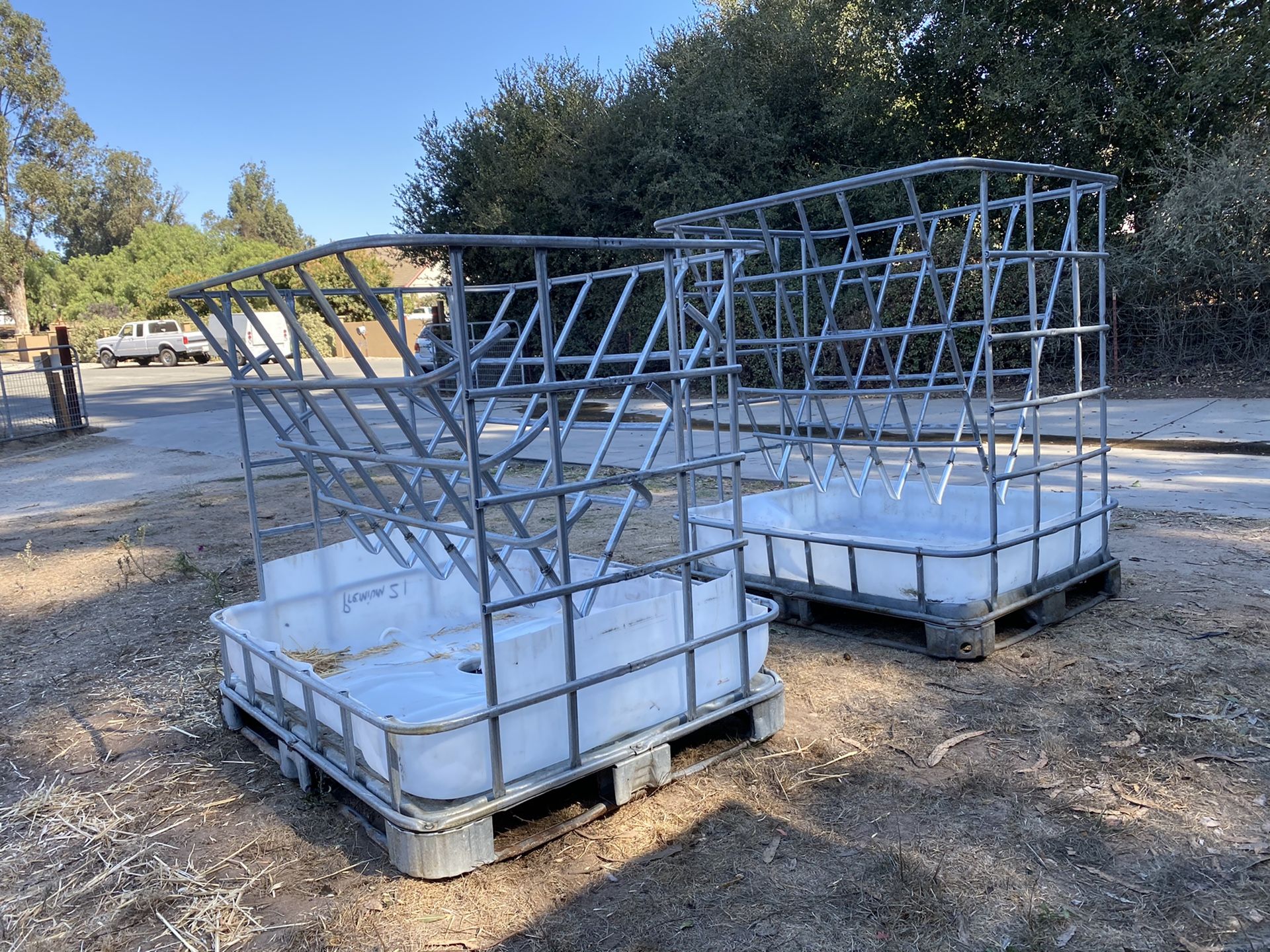 Hay feeders