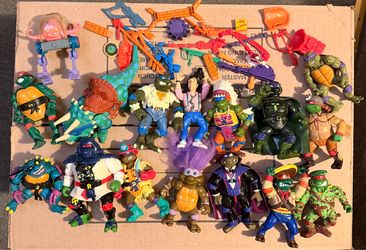 90s TMNT action figures
