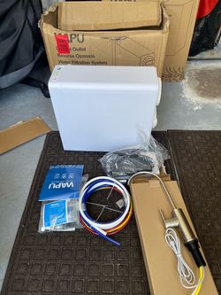 WAPU U1000FS REVERSE OSMOSIS SYSTEM UNDER SINK “Never Used” $80 Firm on Price