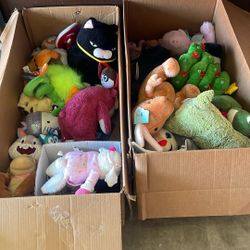 Plushies Lot Over 40