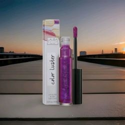 Laura Geller COLOR LUSTER High Def Lip Gloss Top Coat, Amethyst Glaze  .21 fl...