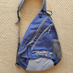  New Disney Cruise Line Castaway Club Sling Shoulder Backpack or Crossbody Bag