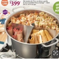 Olla De 47qts De Princess House Nueva En Su Caja 