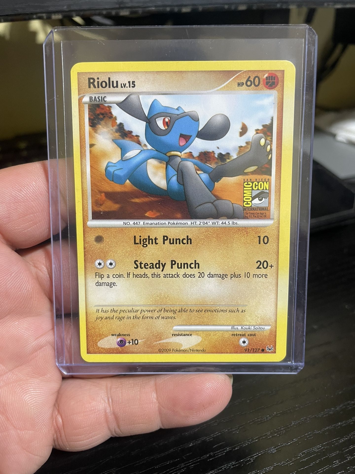 Pokmon Riolu Card 91/127 San Diego Comic Con Stamped Promo - ampdigital.org Pokmon Riolu Card 91/127 San Diego Comic Con Stamped Promo - ampdigital.org