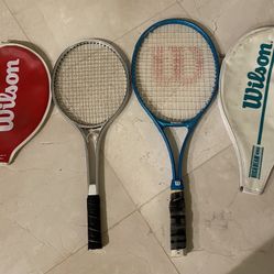 Set Of 2 Tennis Racket Ball