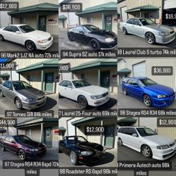 JDM RHD Import Cars For Sale Wangan International 