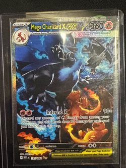 Pokemon Phantasmal Flames Mega Charizard Ex