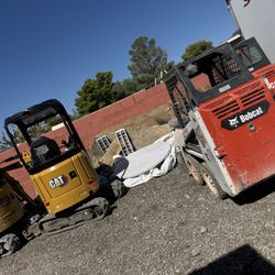 Mini Excavators & Skit Steers !