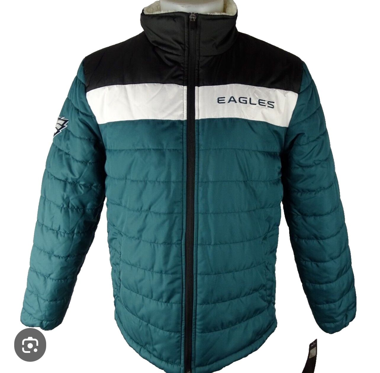 Eagles NFL Men's Sherpa Lined Winter Jacket