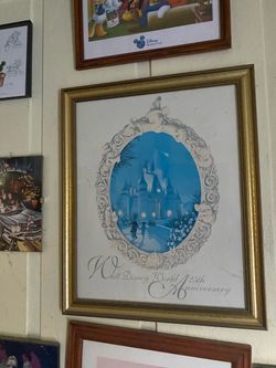 Walt Disney World 25th Anniversary Framed Print