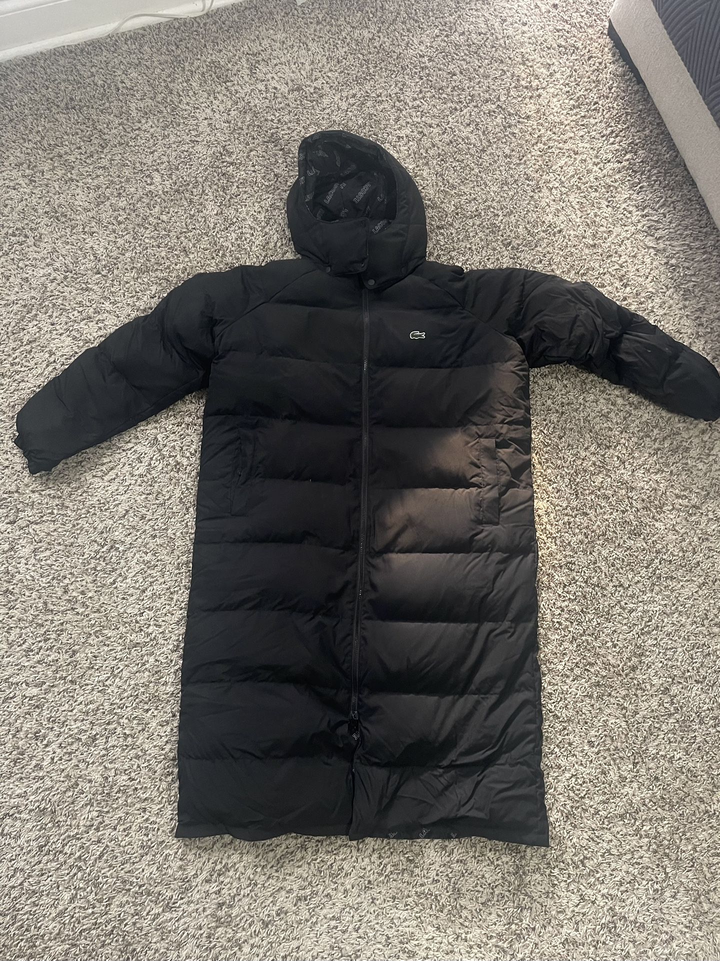 Lacoste double-faced coat