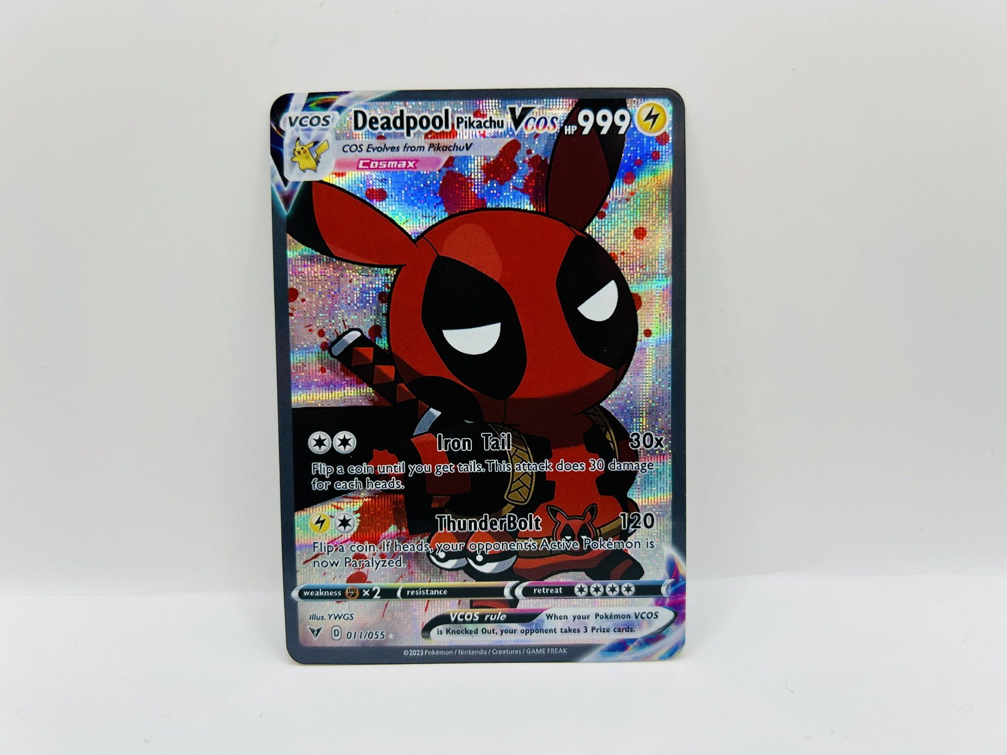 Pikachu Pokemon Card - Deadpool