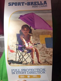 Kids Outdoor Umbrella Chair