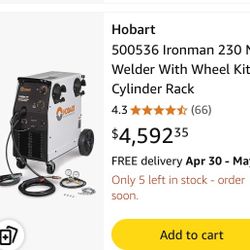Hobart 230 Ironman mig welder