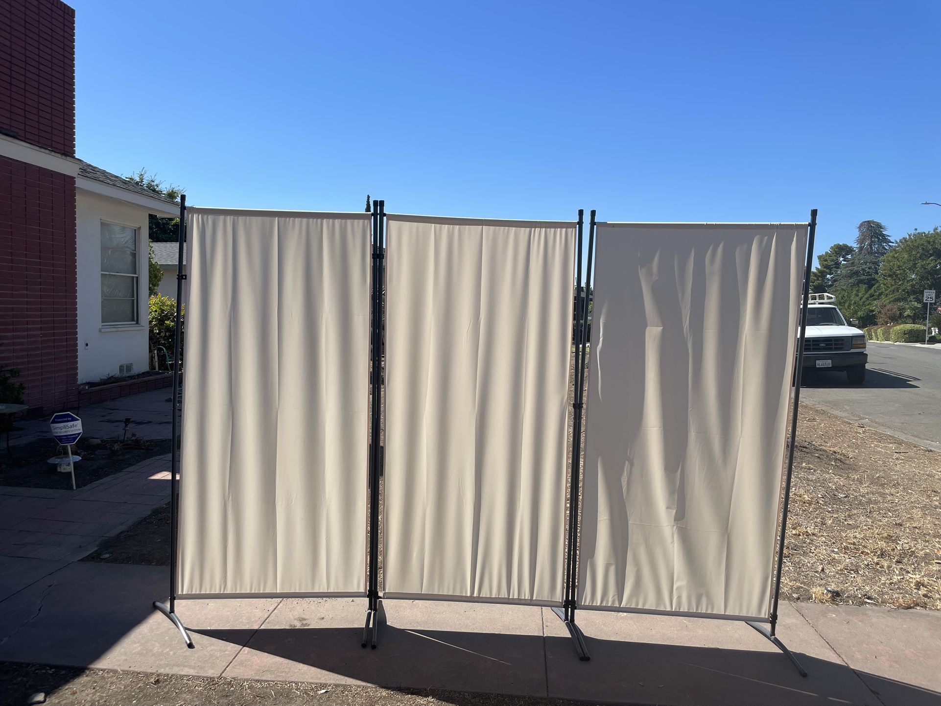 3 Panel Room Divider