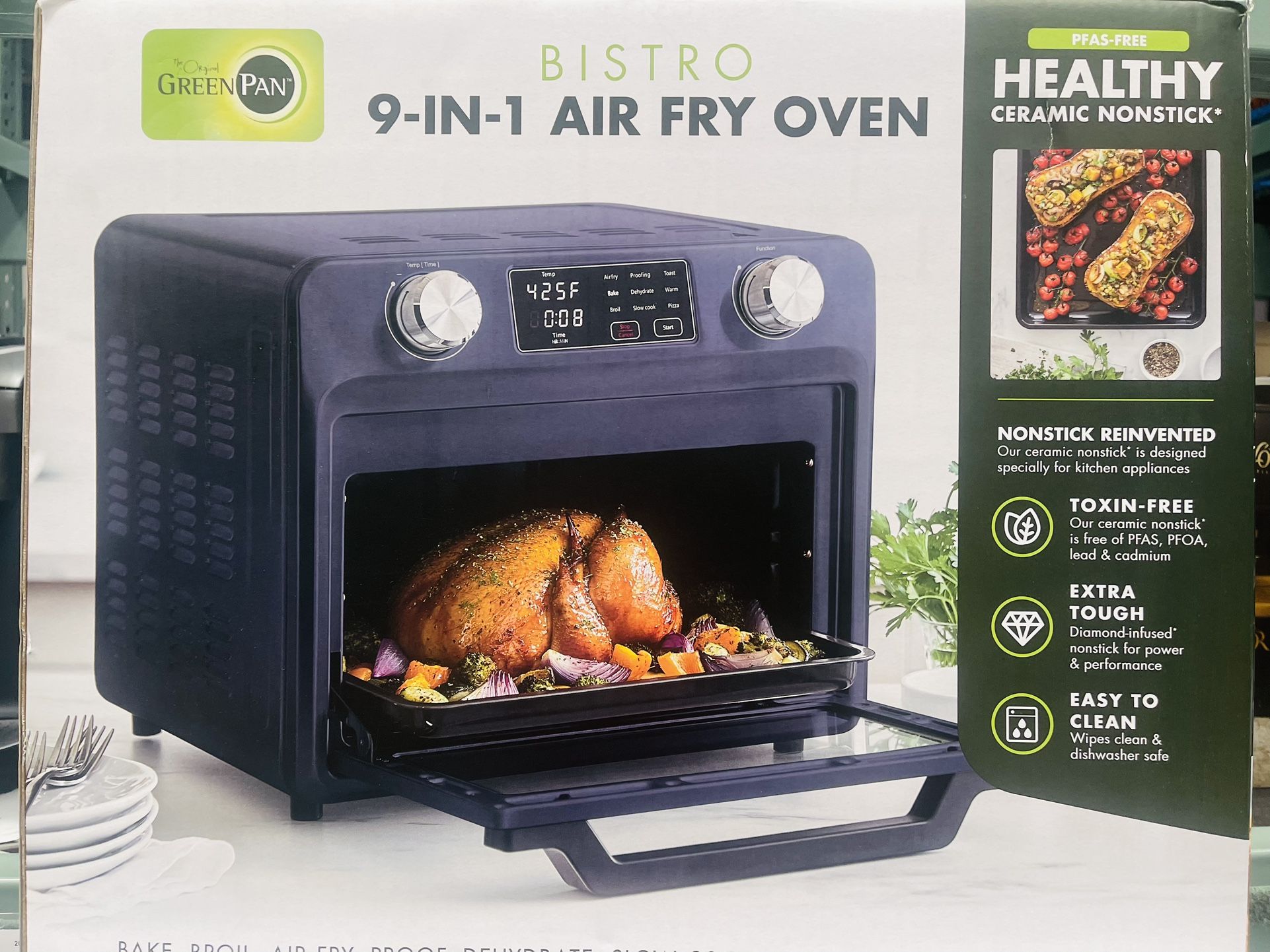 Green Pan Bistro 9 In 1 Air Fry Oven