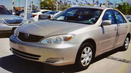 2002 Toyota Camry LE 4dr Sedan