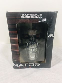 Loot Crate Exclusive Terminator Genisys Half Scale Endo Skull
