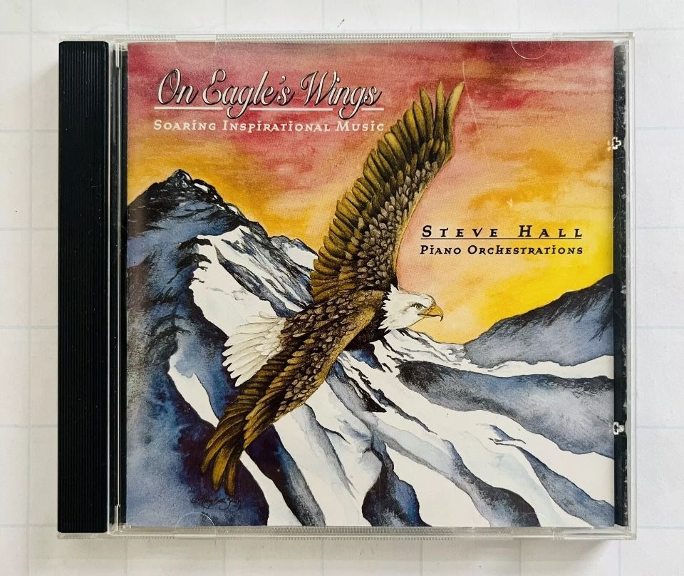 On Eagle's Wings by Steve Hall Piano CD, Apr-2000, Bankbeat Productions Music