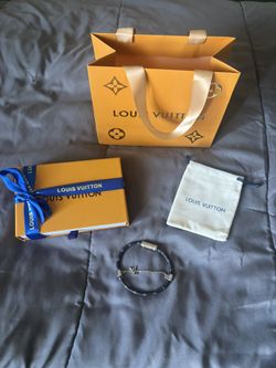 LV Silver Chain Bracelet 