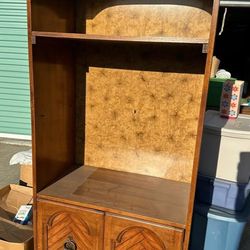 Cabinet With Shelves & Storage 80's Style