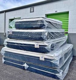 Queen size mattress with free box spring