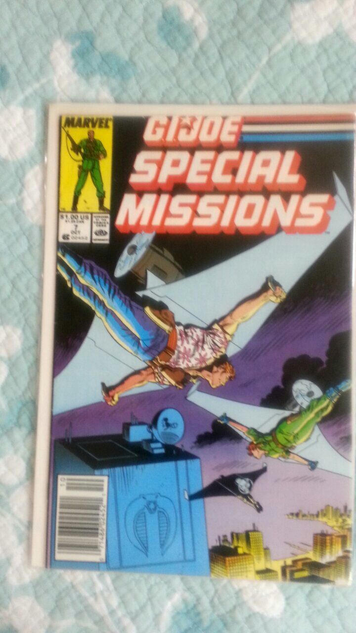 GI Joe comic books