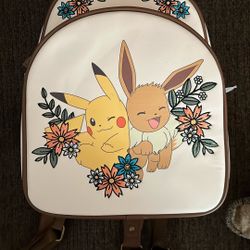 Loungefly Pokémon Pikachu and Evee Mini Backpack