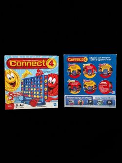 Connect 4 Board Game - 5 Ways to Play Edition