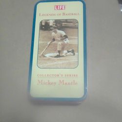 Collectors Wrist Watch With Baseball Cards