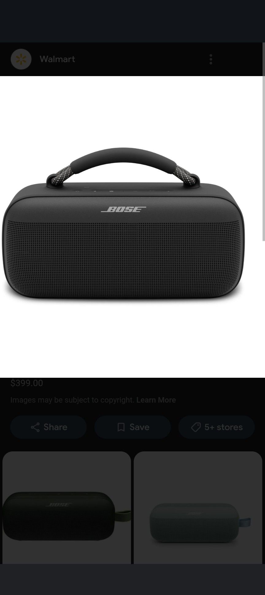 *NEW* Bose SoundLink Max Portable Speaker BLACK