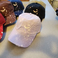 Paint Splatter Caps