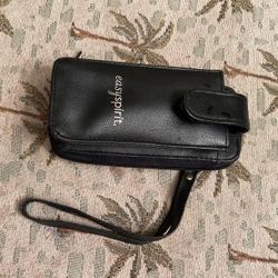 Black EasySpirit Card And Money Wristlet