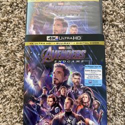 Avengers Endgame Blue-Ray DVD