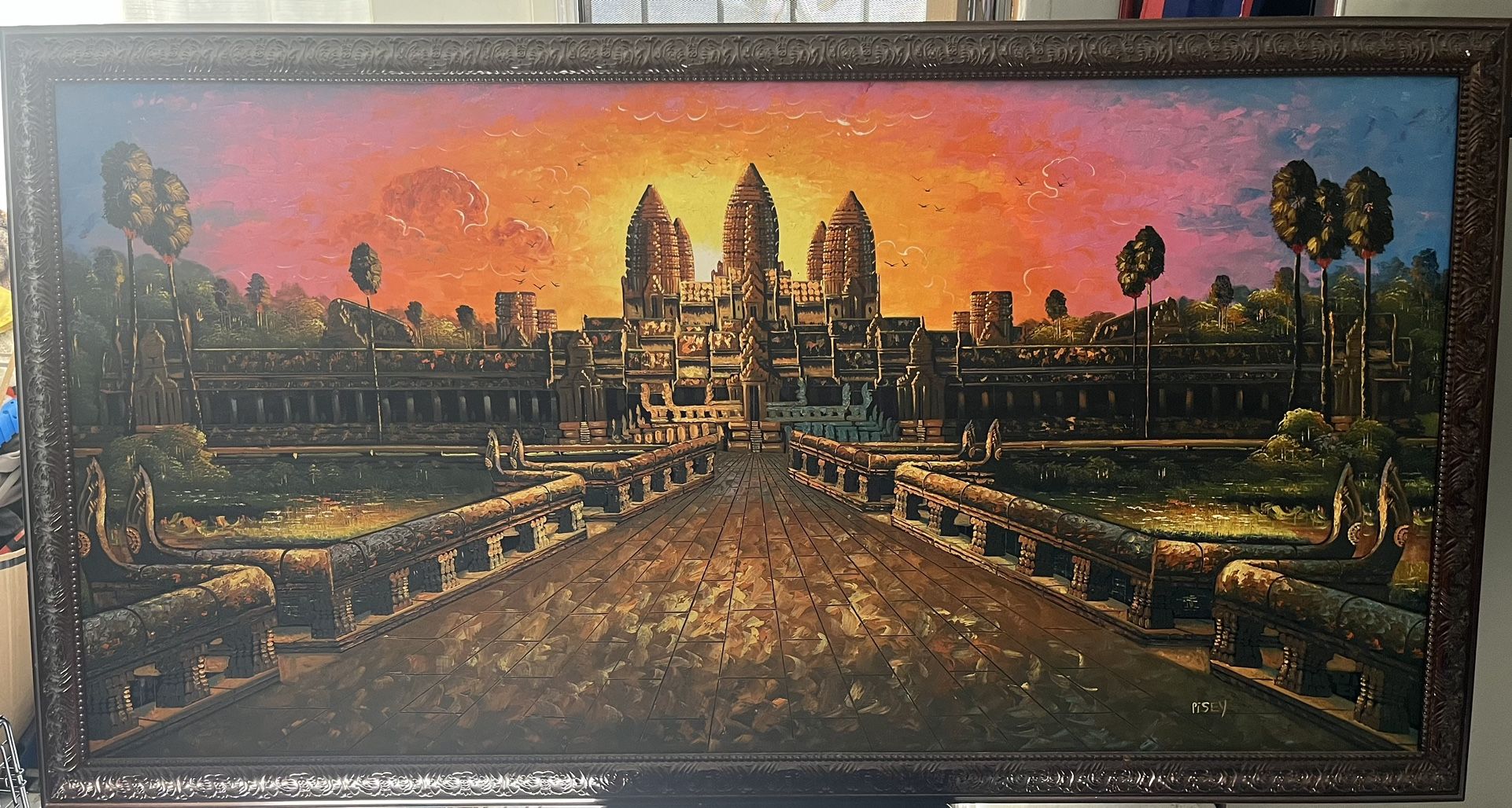 Oil Paintings Of Angkor Wat