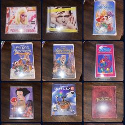 Lot Of Disney Movies (VHS, Dvd, And CDs!)