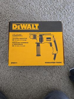 1/2 DeWALT Hammer drill