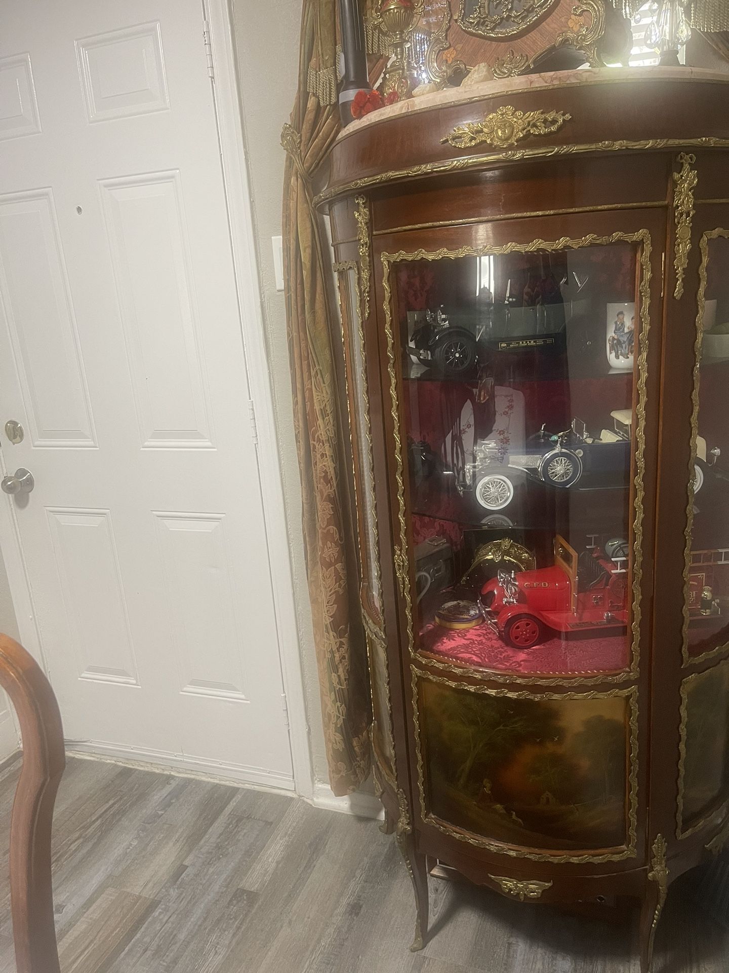 Antique Curio Cabinet 