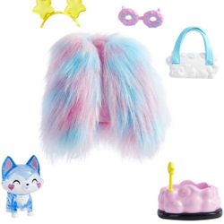 Barbie Extra Pet and Fashion Pack with Pet Husky Fashion Pieces and Accessories
