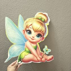 Baby Tinkerbell Party Prop Party Standing Character Tinkerbell Cutout Party Decorations 