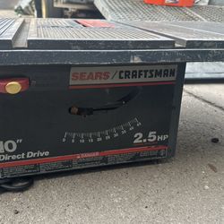 Craftsman Table Saw 